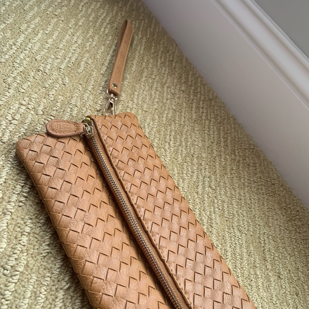 Basket Weave Wristlet